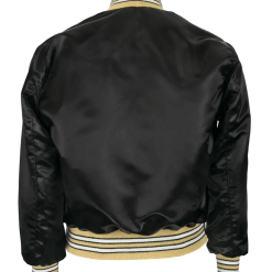 1968 New Orleans Saints Satin Black Jacket