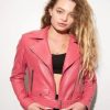 Barbie Pink Leather Jacket