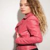 Barbie Pink Leather Jacket