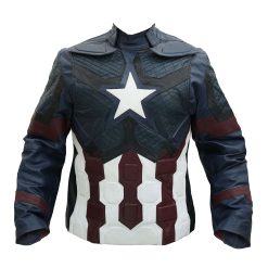 Captain America Civil War Leather Jacket