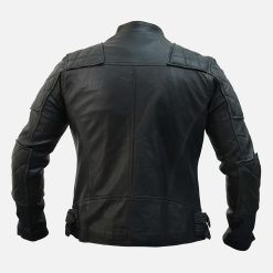 David Beckham Quilted leather jacket