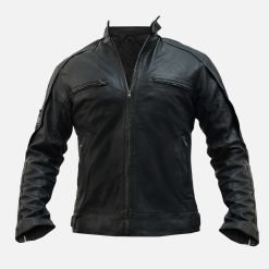 Harley Davidson Reflective Skull Leather Jacket