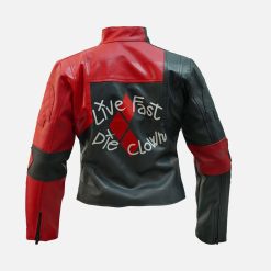 Harley Quinn Live Fast Die Clown Jacket
