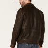Hector Dark Brown Leather Jacket 004 1