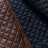 Highlands Quilted Mens Brown Leather Jacket 10
