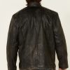 Lamb Nappa Leather Jacket 04
