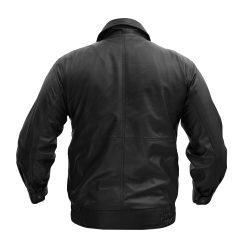 Mens Retro Biker Leather Jacket