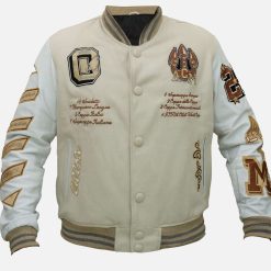 Off White AC Milan Varsity Jacket