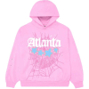 Sp5der Atlanta Pink Hoodie
