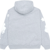 Sp5der Beluga Heather Grey Hoodie