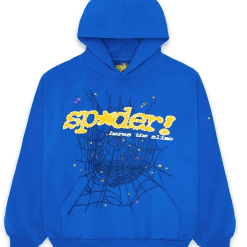 Sp5der Blue TC Hoodie