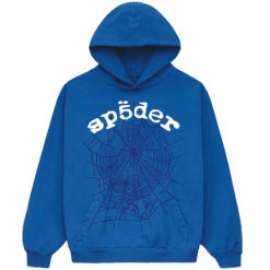 Sp5der Legacy Blue Hoodie