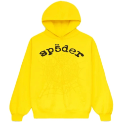 Sp5der Legacy Yellow Hoodie