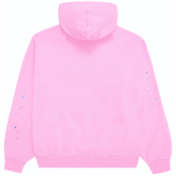 Sp5der OG Web Pink Hoodie
