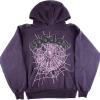 Sp5der Purple Hoodie