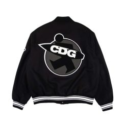 Stussy CDG 40th Anniversary Varsity Jacket