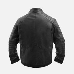 Superman Smallville Black Leather Jacket