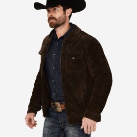 Men’s Suede Hermitage Cromwell Jacket