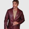 Men's Western Lambskin Blazer