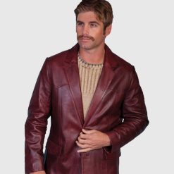Men's Western Lambskin Blazer