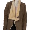 beth dutton yellowstone Kelly reilly brown jacket 02