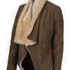 beth dutton yellowstone Kelly reilly brown jacket 03