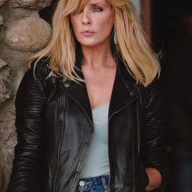 Beth Dutton Yellowstone Black Leather Jacket