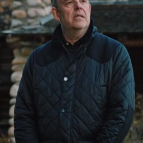 Yellowstone Blue Parachute Quilted Jacket