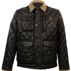 John Dutton Leather Jacket Yellowstone Season 5