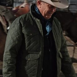Yellowstone SO5 Green Quilted Jacket