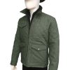 john dutton yellowstone SO4 kevin costner green quilted jacket 03