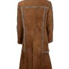 kelly reilly yellowstone beth dutton suede leather coat 05