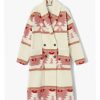kelly reilly yellowstone s05 pink printed coat