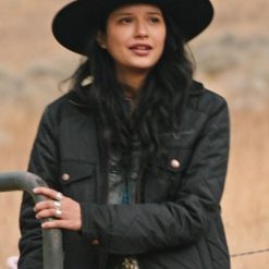 Monica Dutton Yellowstone Black Quilted Jacket