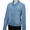 kelsey chow yellowstone monica dutton cotton denim jacket 03