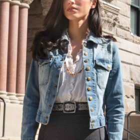 Kelsey Chow Yellowstone Denim Jacket