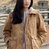 kelsey chow yellowstone monica dutton cotton jacket 01