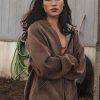 kelsey chow yellowstone monica dutton hoodie jacket 01
