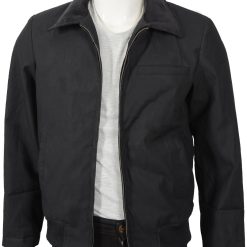 John Dutton Yellowstone Black Cotton Jacket