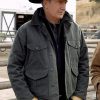 kevin costner yellowstone john dutton grey cotton jacket 01