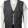 kevin costner yellowstone john dutton grey wool vest 03