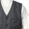 kevin costner yellowstone john dutton grey wool vest 06