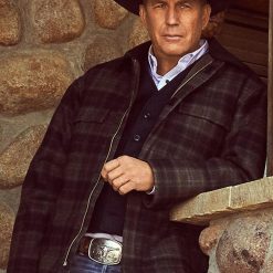 John Dutton Yellowstone Plaid Jacket