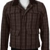 kevin costner yellowstone john dutton plaid jacket 02 02