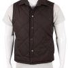 kevin costner yellowstone john dutton quilted vest 02 2