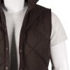 kevin costner yellowstone john dutton quilted vest 05 2