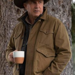 John Dutton Yellowstone Vintage Style Cotton Jacket