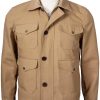 kevin costner yellowstone john dutton vintage style cotton jacket 02