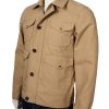 kevin costner yellowstone john dutton vintage style cotton jacket 04