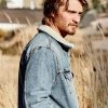 luke grimes yellowstone kayce dutton denim jacket 02 1